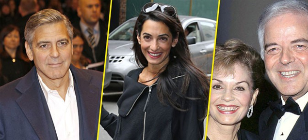 La boda George Clooney segn sus padres