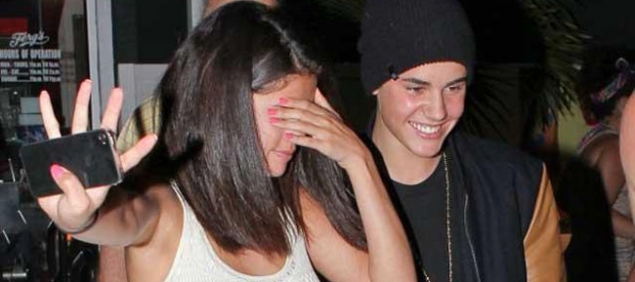 La discusin de Justin y Selena