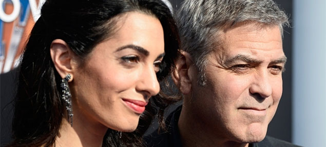 La esposa de George Clooney amenazada de muerte