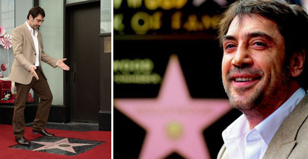 La Estrella en el Paseo de la fama de Javier Bardem