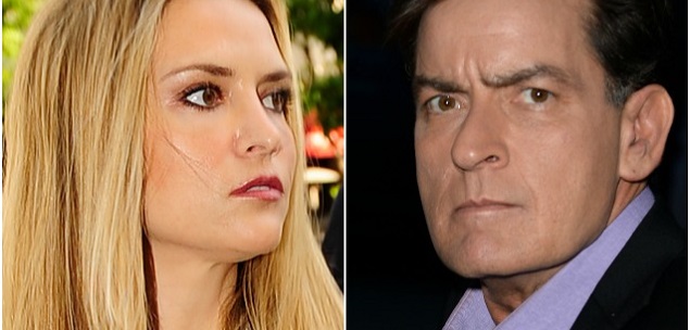 La ex de Charlie Sheen se fuga con sus hijos, la polica los encontr despus de horas de pnico