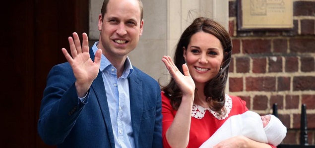 La llegada del tercer hijo de Kate y William
