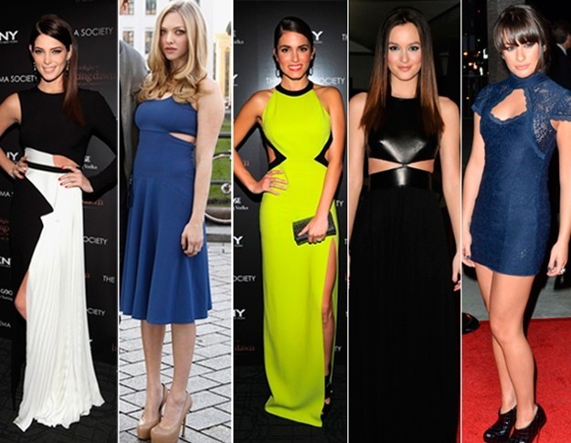 La nueva tendencia vestidos  Cut-Out