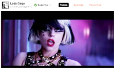 Lady Gaga castigada por YouTube