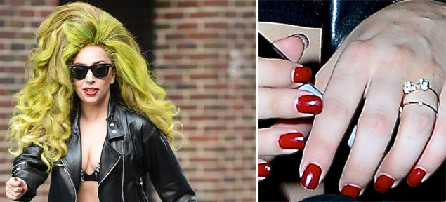 Lady Gaga ¿comprometida?