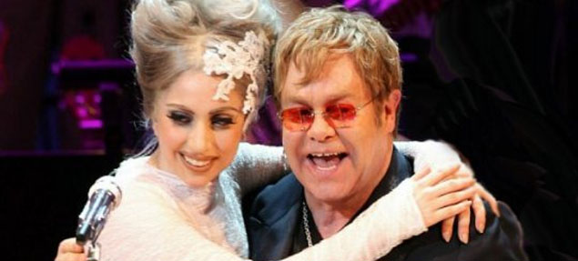 Lady Gaga trabaja en un nuevo lbum con Elton John