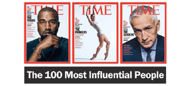 Las 100 personas ms influyentes del mundo segn la revista Time