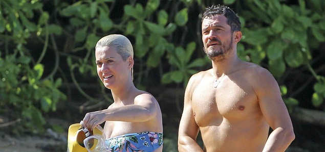 Las vacaciones de Katy Perry y Orlando Bloom