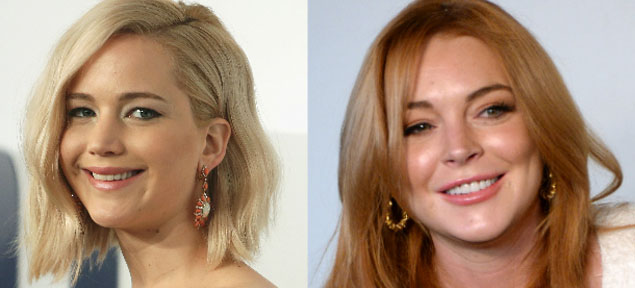 Lindsay Lohan vs Jennifer Lawrence en Twitter
