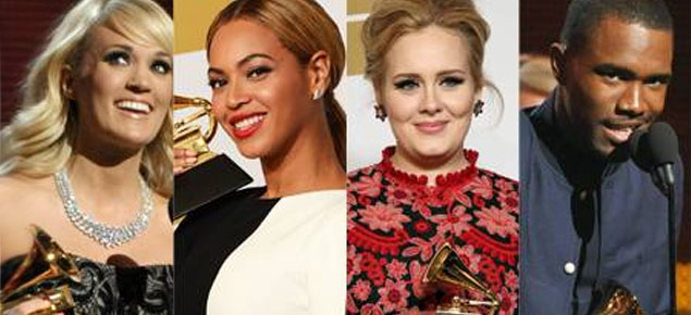 Los ganadores de los Grammy 2013