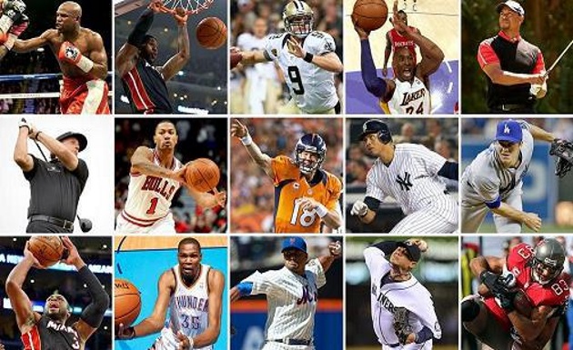 Los mejores deportistas de Estados Unidos
