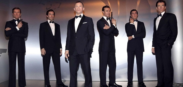 Los mticos 007 ya tienen sus estatuas