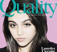 La hija de Madonna fue tapa de revista.