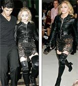 Madonna, adicta a las transparencias.