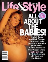 Mariah Carey muestra su embarazo al mundo.