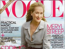 Meryl Streep para Vogue