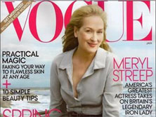 Meryl Streep para Vogue