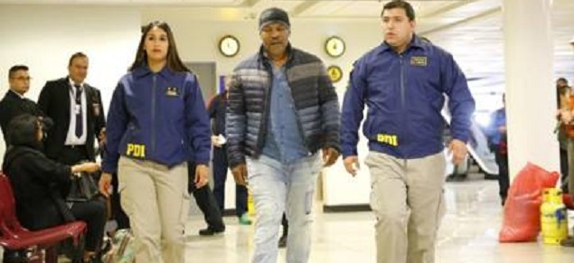 Mike Tyson lleg a Chile y fue enviado de regreso