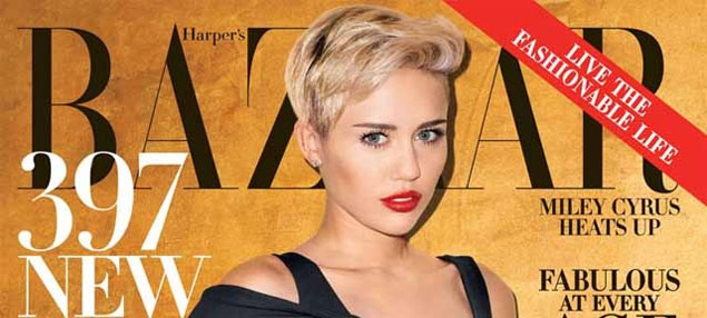 Miley Cyrus se confiesa con Harprers Bazaar