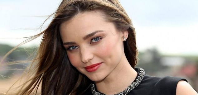 Miranda Kerr, la novia de Orlando Bloom.