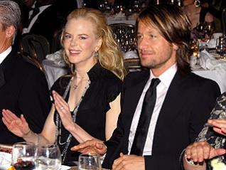 Nicole Kidman y Keith Urban.