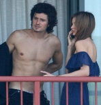 Orlando Bloom y una cena accidentada.