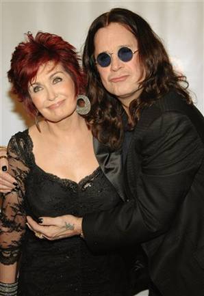 Ozzy y Sharon Osbourne solidarios.