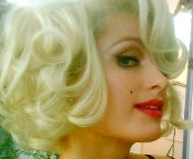 Paris Hilton y su tributo a Marilyn Monroe.