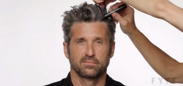 Patrick Dempsey: en un tutorial su esposa hace desaparecer sus canas