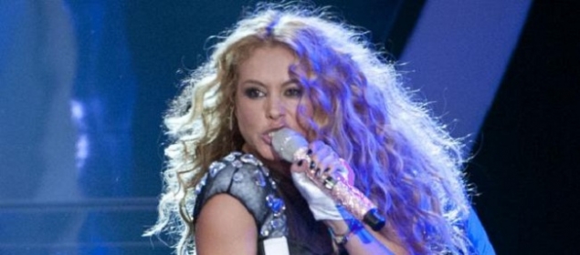 Paulina Rubio se desmay en un concierto