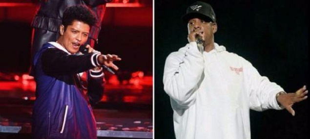 Premios Grammy: Jay Z y Bruno Mars en la pole position