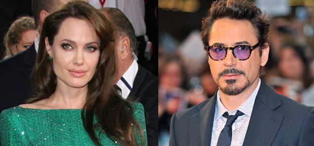 ¿Qué pasa entre Angelina Jolie y Robert Downey Jr?