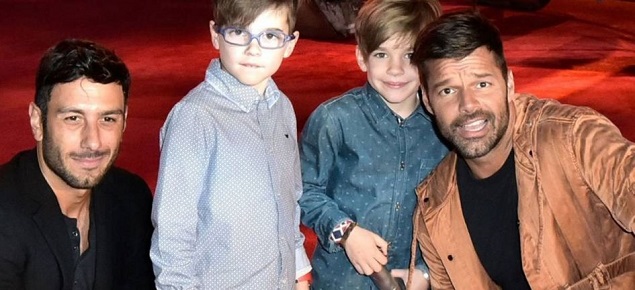Ricky Martin fue pap
