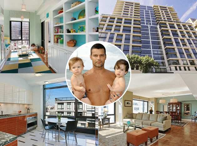 Ricky Martin y su nuevo departamento en Nueva York