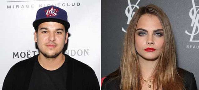 Robert Kardashian sale con Cara Delevingne?