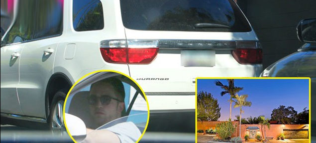 Robert Pattinson fue visto en la casa de Kristen Stewart
