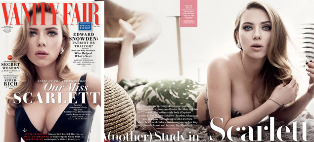 Scarlett Johanson para Vanity Fair