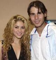Shakira y Nadal; juntos.