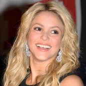 Shakira de visita por Israel.