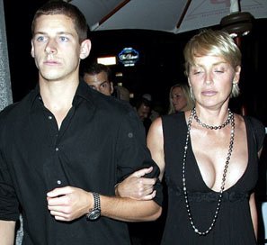 Sharon Stone y un nuevo amor.