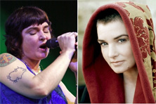 Sinead O’Connor irreconocible