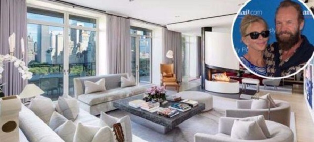Sting vende su apartamento con vistas al Central Park por $ 50 millones