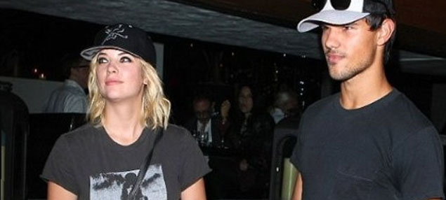 Taylor Lautner y Ashley Benson cenaron juntos