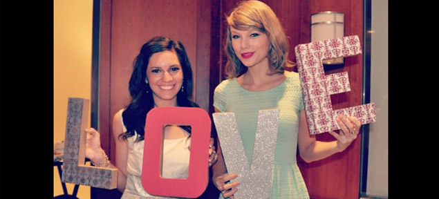 Taylor Swift dio una sorpresa a una fan