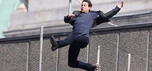 Tom Cruise accidentado en el set de Misin Imposible 6