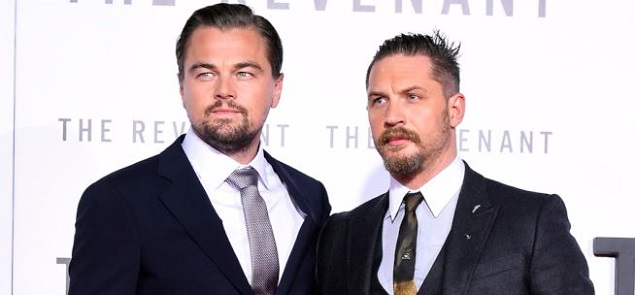 Tom Hardy perdi una apuesta con Leo DiCaprio y debe hacerse un tatuaje ... cuestionable