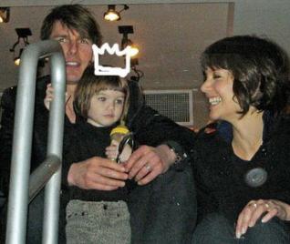 Tom Cruise y Katie Holmes en el recital de las Spice Girls