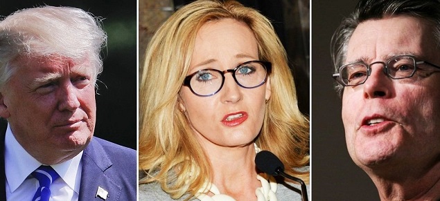 Trump bloquea a Stephen King en Twitter y las redes reaccionan (incluyendo a JK Rowling)