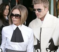 David Beckham y Victoria en plena crisis.