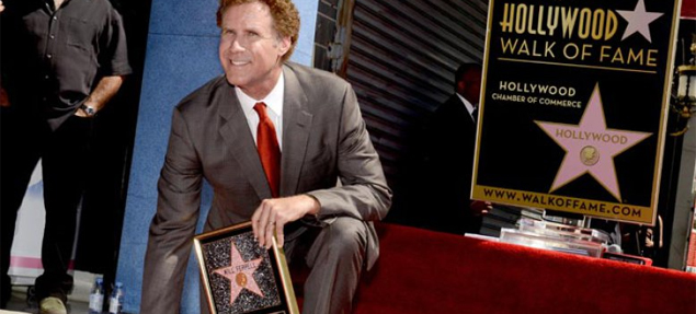 Will Ferrel recibe su estrella